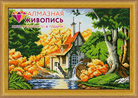 Diamond painting Windmill AZ-1037 Size: 46х31