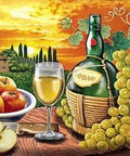 Diamond painting Wine AZ - 1114 Size: 50х40 - Hobby.lt 🇬🇧