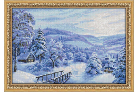 Diamond painting Winter Fairytale AZ - 1277 Size: 60х40 - Hobby.lt 🇬🇧