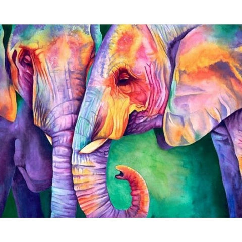 Diamond painting Wisdom of Elephants AZ-1385 Size: 50х40