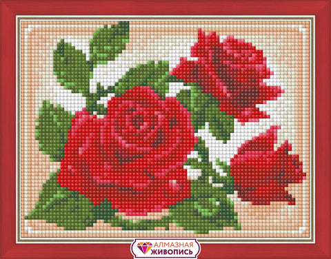 Diamond painting Young Rose AZ-1446 Size: 20х15