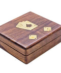 Dice and Cards in Wooden Box – WB114AZ - Hobby.lt 🇬🇧