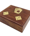 Dice and Cards in Wooden Box – WB114AZ - Hobby.lt 🇬🇧