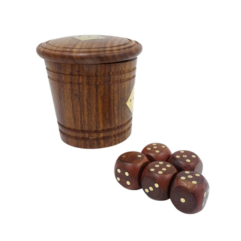 Dice in a barrel box WD169