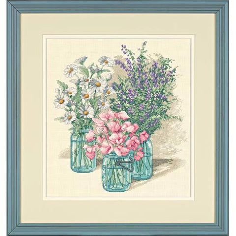 Dimensions Wildflower Trio Counted Cross Stitch 35122 - Hobby.lt