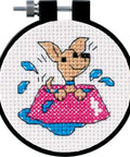 Dimensions Perky Puppy Counted Cross Stitch 73039 - Hobby.lt
