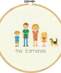 All in the Family - Cross Stitch Kit by DIMENSIONS