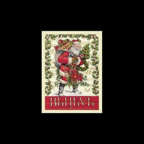 Believe in Santa - Cross Stitch Kit by DIMENSIONS