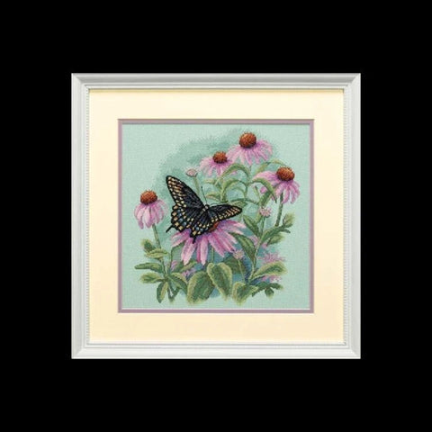 Butterfly & Daisies - Cross Stitch Kit by DIMENSIONS