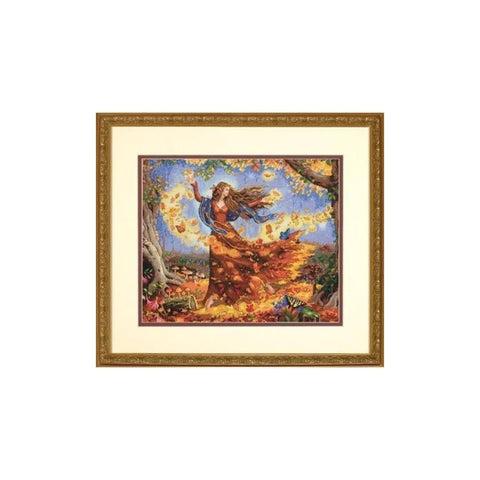 Fall Fairy - Cross Stitch Kit by DIMENSIONS
