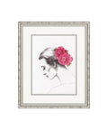 Floral Portrait - Cross Stitch Kit by DIMENSIONS