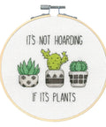 Hoarding Plants (15 cm) - Cross Stitch Kit by DIMENSIONS