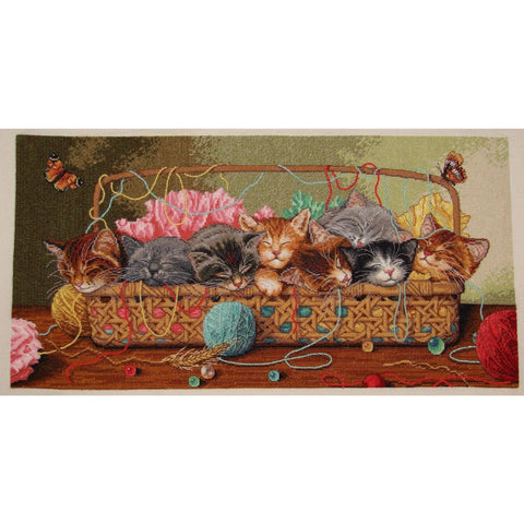 Kitty Litter (46 x 23 cm) - Cross Stitch Kit by DIMENSIONS