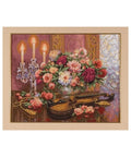 Romantic Floral (41 x 33 cm) - Cross Stitch Kit by DIMENSIONS
