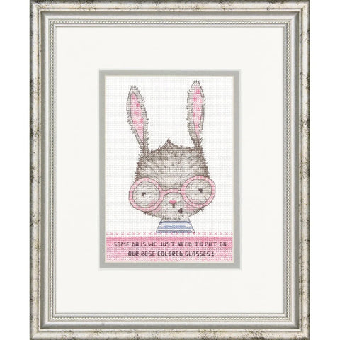 Rose Colored Glasses - Cross Stitch Kit by DIMENSIONS