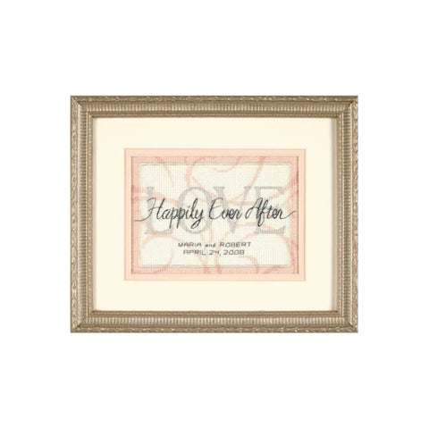 Happily Ever After Wedding Record - Cross Stitch Kit by DIMENSIONS
