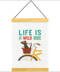 Life is a Wild Ride Banner - Cross Stitch Kit by DIMENSIONS