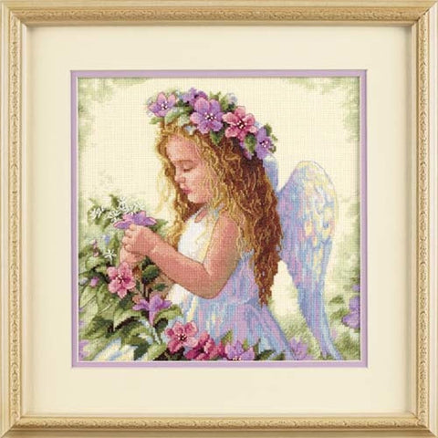 DIMENSIONS Passion Flower Angel, Counted Cross Stitch_35229 - Hobby.lt 🇬🇧