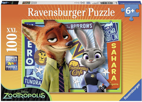 Disney Zootropolis XXL 100pcs. Puzzle - Hobby.lt 🇬🇧