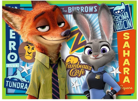 Disney Zootropolis XXL 100pcs. Puzzle - Hobby.lt 🇬🇧