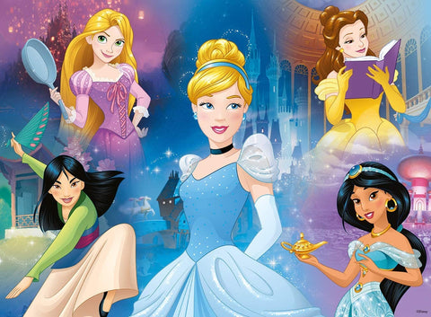 Disney's Charming Princess 100 Piece Puzzle + booklet