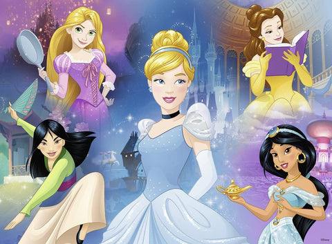 Disney's Charming Princess 100 Piece Puzzle + booklet