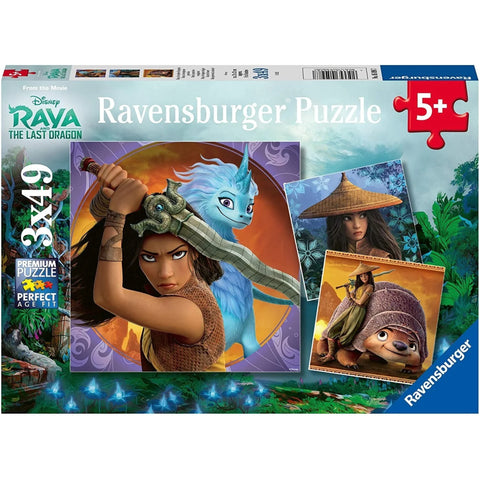 Disney's Raya and Last Dragon 3x49 Puzzle - Hobby.lt