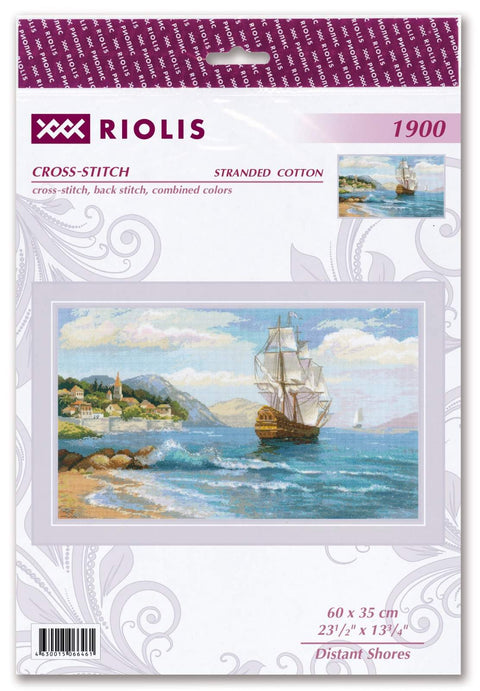 Distant Shores cross stitch kit by RIOLIS Ref. no.: 1900