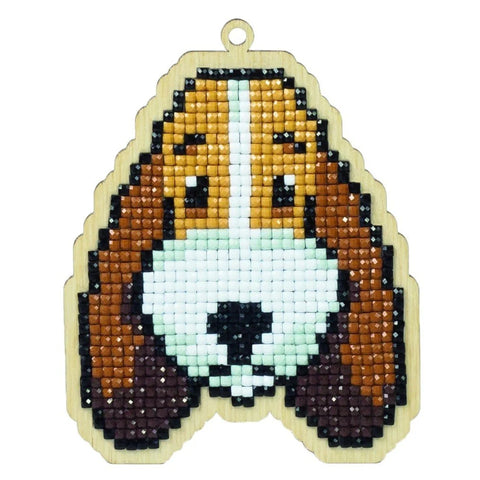 Diamond mosaic souvenir Dog Buddy WW105 - Hobby.lt