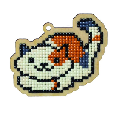 Diamond mosaic souvenir Cat Oliver WW111 - Hobby.lt