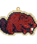 Diamond mosaic souvenir Beaver WW119 - Hobby.lt