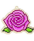 Diamond mosaic souvenir Rose WW122 - Hobby.lt