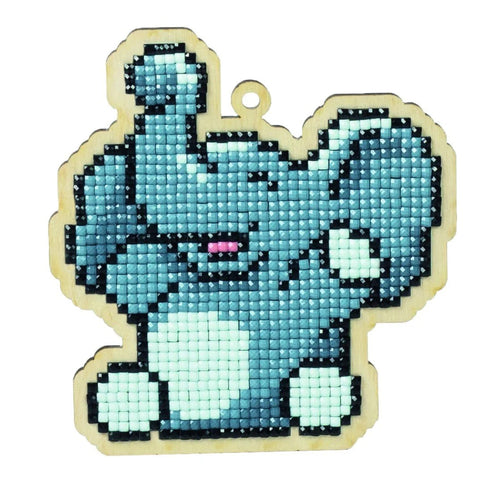 Diamond mosaic souvenir Elephant WW131 - Hobby.lt
