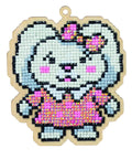 Diamond mosaic souvenir Molly WW138 - Hobby.lt