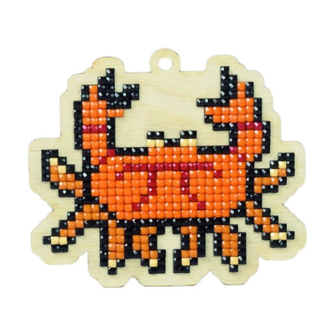 Diamond mosaic souvenir Crab Oliver WW145 - Hobby.lt