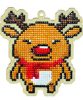 Diamond mosaic souvenir Winter Deer WW150 - Hobby.lt