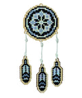 Diamond mosaic souvenir Dreamcatcher Grey WW200 - Hobby.lt