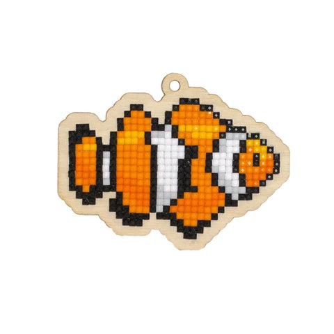 Diamond mosaic souvenir Clown Fish WW260 - Hobby.lt