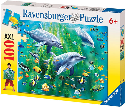 Dolphin Trio - 100pcas. Puzzle