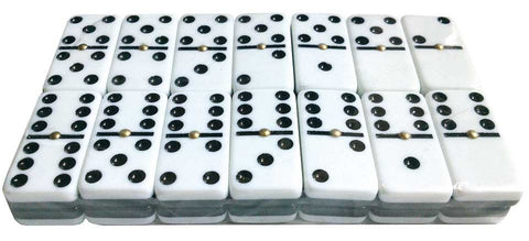 DOMINO SET DOUBLE 6 Florentine Style Box