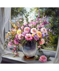 Diamond Painting Kit Window Bouquet WD006