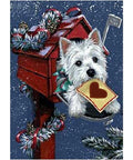Diamond Painting Kit Christmas Letter WD110