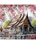 Diamond Painting Kit Pagoda WD129
