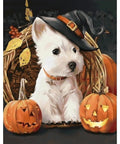 Diamond painting kit Carnival Dog WD188 - Hobby.lt