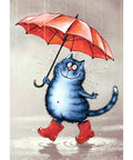 Diamond painting kit Spring Rain WD193 - Hobby.lt