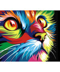 Diamond painting kit Rainbow Cat WD200 - Hobby.lt