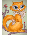 Diamond painting kit Wise Kitty WD203 - Hobby.lt