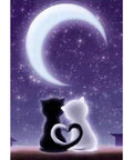 Diamond painting kit Under the Moon WD204 - Hobby.lt