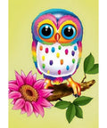 Diamond painting kit Owl Maia WD248 - Hobby.lt
