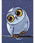 Diamond painting kit Owlet WD278 - Hobby.lt